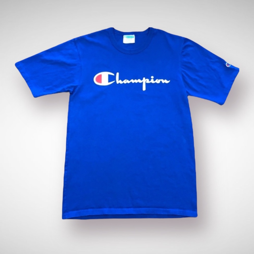 Vintage Early 90s Champion T-Shirt | Classic Script Logo